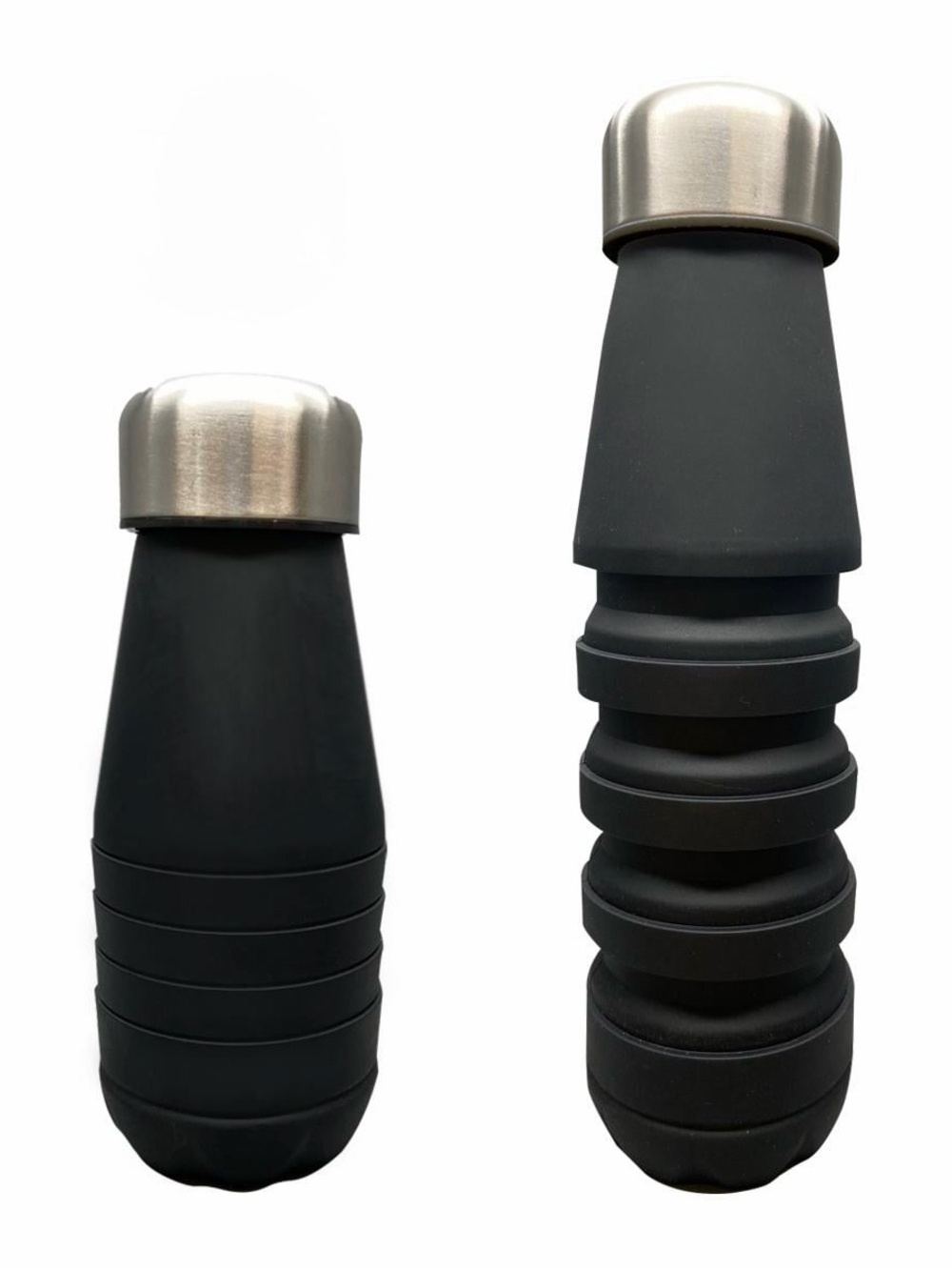 Collapsible Water Bottle black 16 oz BPA Free Columbia Law School